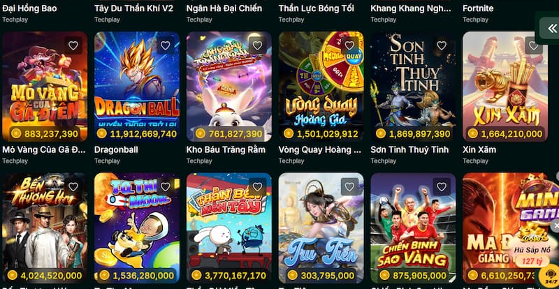 Nổ hũ 3 game quay hũ có tỷ lệ RTP cao