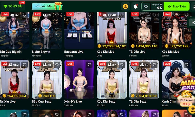 Live casino 3 Kho game cược casino live FO88 đa dạng