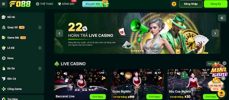Đăng nhập 1 Tìm link chính chủ để bạn login FO88